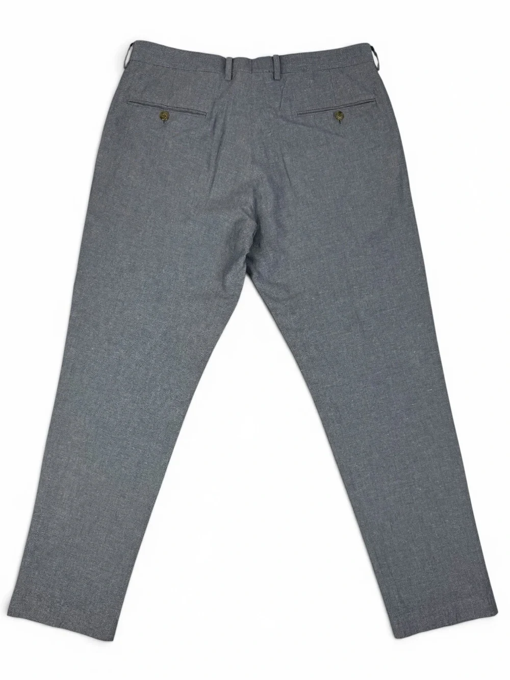 J.Crew Ludlow Baird McNutt Irish Linen Blend Pants Blue 32x30
